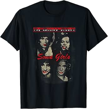 Red stripe Tシャツ　ローリングストーンズ 80s USA製 The Rolling Stones ローリングストーンズ THE NORTH